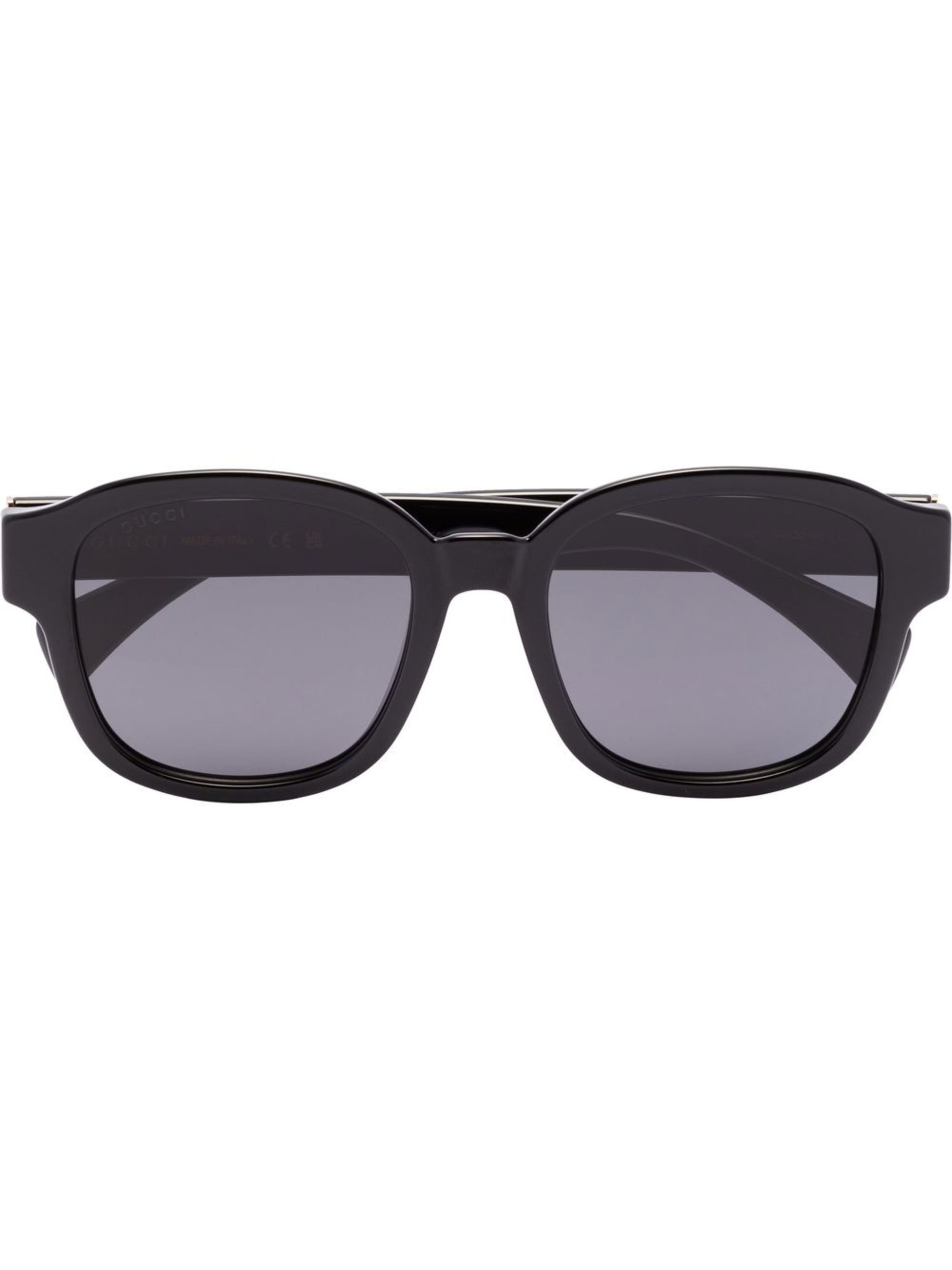 Gucci Eyewear Gucci Eyewear солнцезащитные очки в квадратной оправе с логотипом — Фото 4