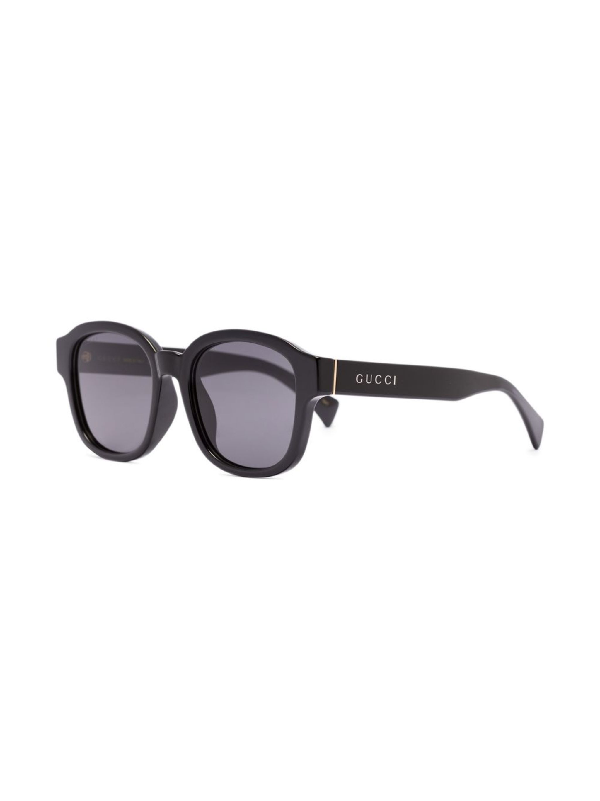 Gucci Eyewear Gucci Eyewear солнцезащитные очки в квадратной оправе с логотипом — Фото 1