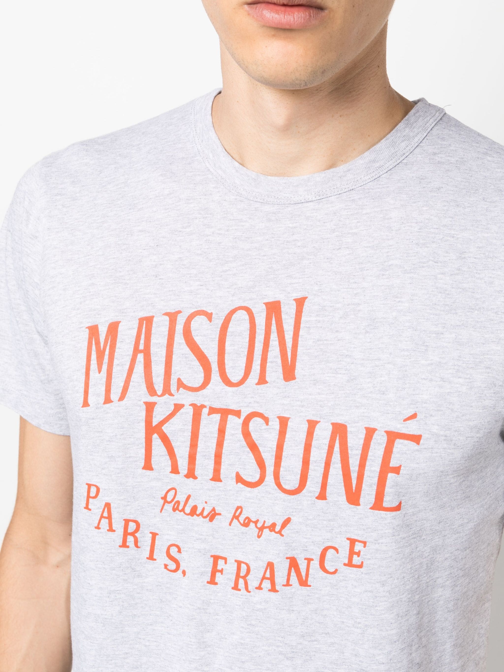 Maison Kitsuné Maison Kitsuné футболка с логотипом — Фото 24